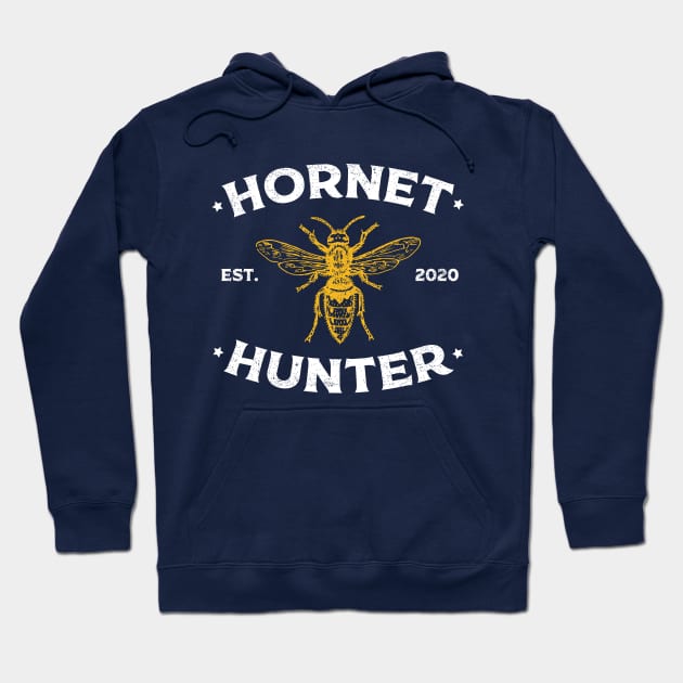 "Hornet Hunter" Vintage Hornet Design Hoodie by EbukaAmadiObi19